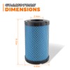 GoaMotors Pack of 2 Air Filter Compatible with Polaris Ranger
