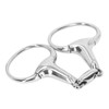 Horse Gag Ring Snaffle Bite Stainless Steel 125mm Loose Oval