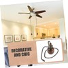 Cabilock 4sets Pendant Pull Chain Replacement Ceiling Fan Pulls Home