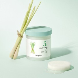 skin food [Skinfood] Lemongrass Niacinamide Moisture Toner Sensitive Pads 60 sheets 250g / [스킨푸드] 레몬그라스 나이아신아마이드 수분 토너 민감성 패드 60매 250g