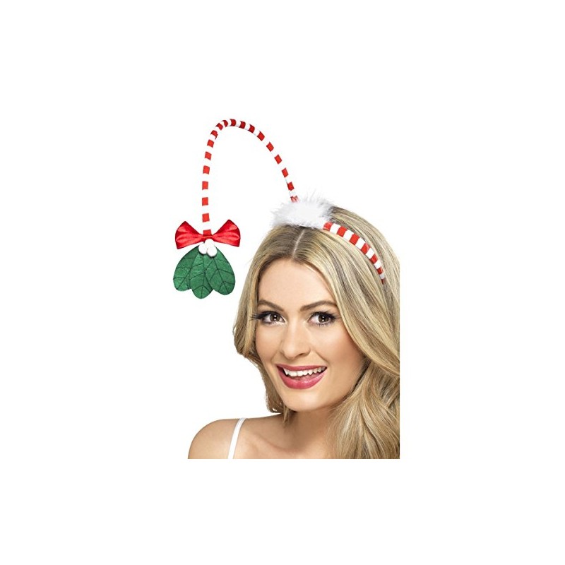 Smiffys Mistletoe Kisses Headband