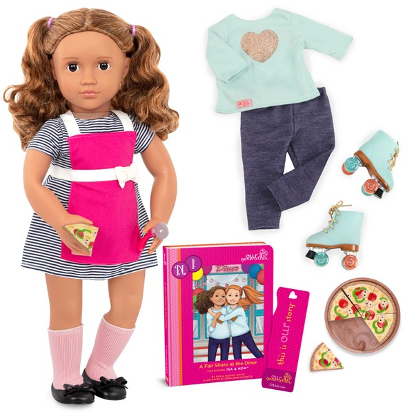 Our Generation Dolls Isa 18" Deluxe Doll Book