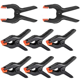 Juego De Abrazaderas De Resorte 8 Piezas, Abrazaderas Fotografia, para papel de muselina Pinzas de resorte herramientas abrazaderas de la carpintería abrazadera cortina de lona de madera