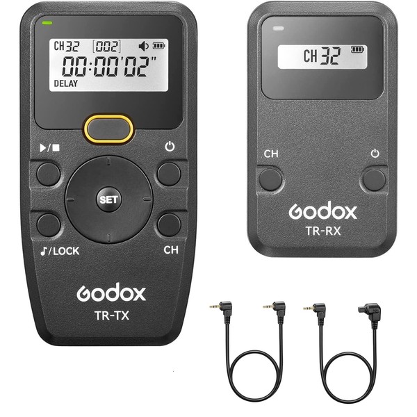 Godox TR-C1 TR-C3 Remote Shutter Release for Canon, Wireless Shutter