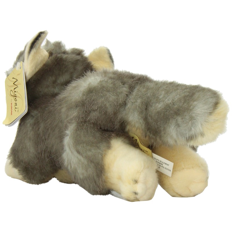 Aurora® Realistic Miyoni® Wolf Stuffed Animal - Lifelike Details Make