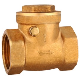 Check Valve 1 Inch DN25 Female Thread Brass Check Valves Check Valve 232PSI Prevent Water Backflow