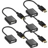 DisplayPort to DVI Adapter 5Pack, DP to DVI-D Converter Display