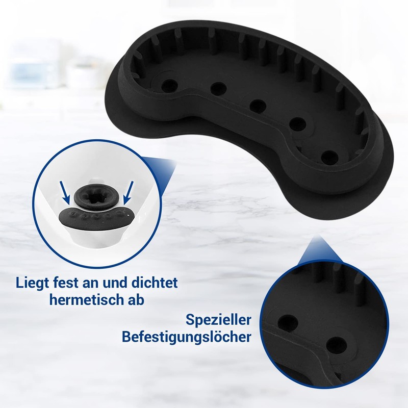 Motor gasket/coupling cap + rubber pins/connection module cover compatible with