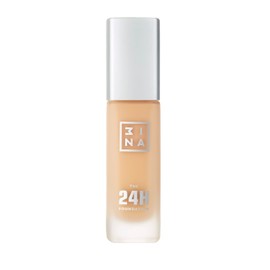 3INA Makeup - Vegano sin crueldad - libre de parabenos - Fórmula de larga duración 24H - Acabado mate natural - The 24h Foundation - 624-Ultra light yellow