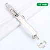 10 Inch Stainless Steel Concealed Door Lock Flush Slide Latch