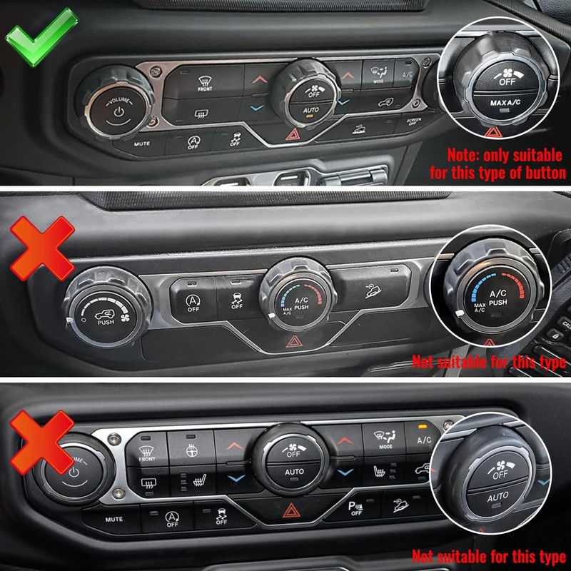 Center Console Air Conditioner Switch A/C Switch Button Headlight Switch
