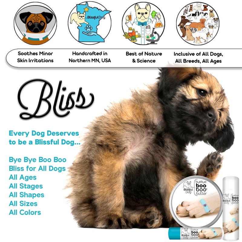 The Blissful Dog 4 oz TIN German Shepherd Booboo Butter