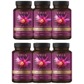 Bio Harvest Vinia Piseide Resveratrol 6mg Capsules 30 pieces, 6 sets, 30 tablets / 바이오하베스트 비니아 VINIA 피세이드 레스베라트롤 6mg 캡슐 30개입 6개 세트, 30정