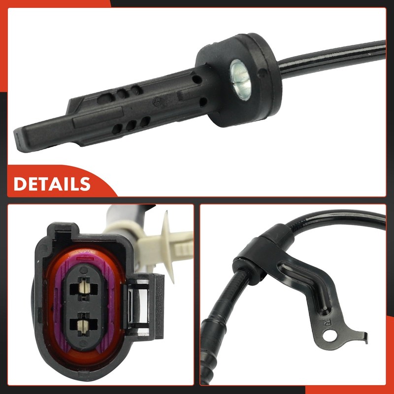 A-Premium ABS Wheel Speed Sensor Compatible with Honda Models -