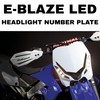 HEADLIGHT E-BLAZE RD/BK
