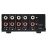 Aswalling 1 in 4 Out Stereo Signal Source Splitter Audio