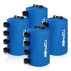 Topnew Canopy Water Weight Bag, 175 LBS Water Tent Weights Set of 4 Leg Weights for Pop Up Canopy, Canopies,Tent, Gazebo, Blue