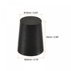 sourcing map Pack of 10 Tapered Rubber Caps 16 mm