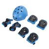 Helmet Knee Pad Adjustable Comfortable Protective Kids Sport Gear Set