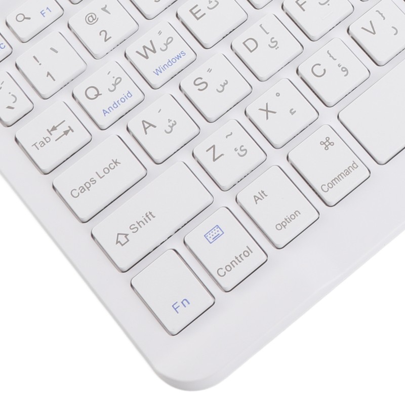 Keyboard 10 Inch UltraThin Wireless for Bluetooth Intelligent Computer Supplies(Arabic