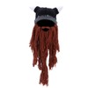 Winter Warm Pirate Horn Style Knitted Crochet Slouch Baggy Beret