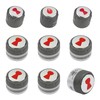 67692 Grill Control Knobs Kit,Compatible with Weber Summit 660/670 Grill