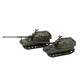 Pit Road SGK04 1/144 SGK Series Ground Self-Defense Force Type 99 Self-Propelled 6.1 inches (155 mm) Crown Gun Plastic Model