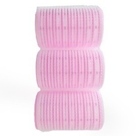 Inner Beauty Magic Hair Rollers (3-Pack, Large Pink) - Volume & Root Lift for Bangs & Styling Roller 5ea