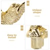 Toddmomy Eagle Flag Pole Finial Eagle Topper Flagpole Golden Head