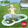 John Deere 3 in 1 Splash Pad Play Sprinkler for