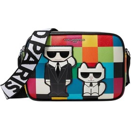 KARL LAGERFELD Women's Maybelle Choupette Crossbody, Multi Combo, One Size