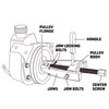 Powerbuilt Power Steering Pulley Remover Tool Set, Jaws Lock for