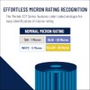 Pentair Pentek ECP5-BB Sediment Water Filter, 10-Inch, Whole House Heavy