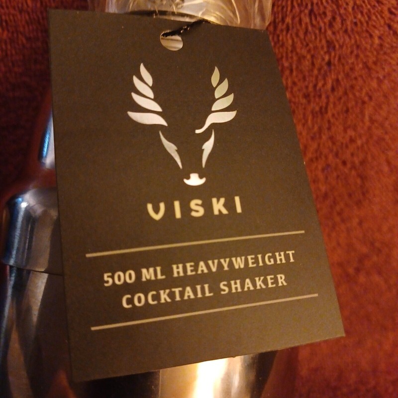 Viski Heavy Duty Stainless Steel Cocktail Shaker