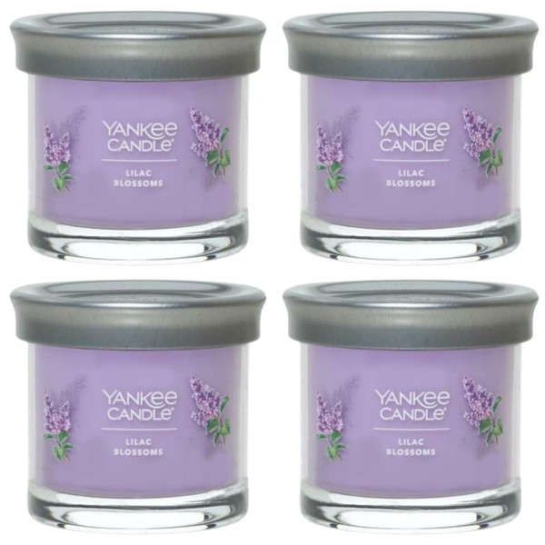 Yankee Candle Small Tumbler Scented Single Wick Jar Candle, Lilac