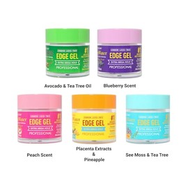 DR.GIRLS Biotin & Castor Oil Edge Gel (1.76oz, Avocado & Tea Tree Oil)