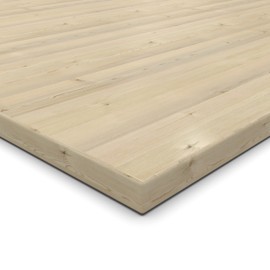 19 mm Chipboard Cut Polar Pine Urus Melamine Resin Coated Length up to 200 cm Decorative Panels Cuts with Edging Selection: 10 x 30 cm (ABS Edge Complete)