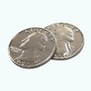 SUMAG 1 Pc Double Sided Quarter Dollar (Heads) Magic Tricks