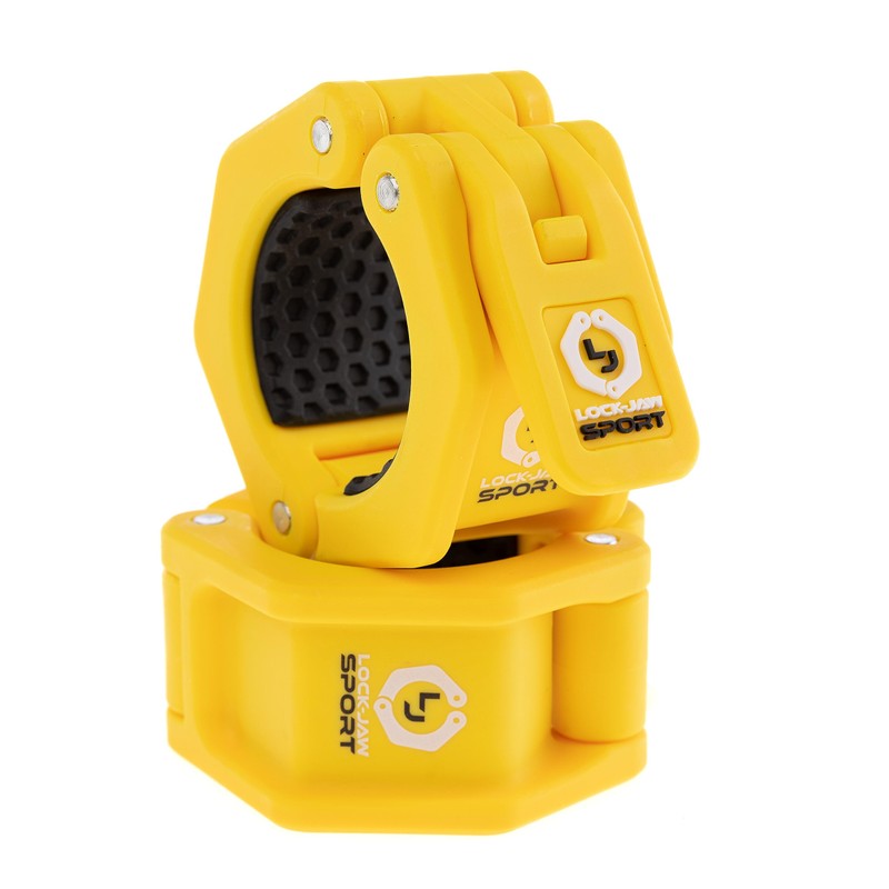 Lock-Jaw Sport Olympic Barbell Collar - Quick Release Barbell Clamp