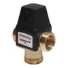 aikoolwer 3 Way DN25 Male Thread Brass Thermostatic Hot Cold