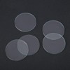 Flat Watch Glass, Pack of 5, Round 37/38/39 mm, Flat