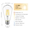 LVWIT 6 Pack Vintage LED Edison Bulbs 75W Equivalent 11W