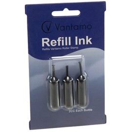 Vantamo Vantamo identitätsschutz-Rollstempel, breit, inklusive 3 Nachfüllpackungen – Entworfen für sichere Abdunklungssicherheit, Diebstahlschutz und Privatsphäre (3-Pack Nachfüllung)