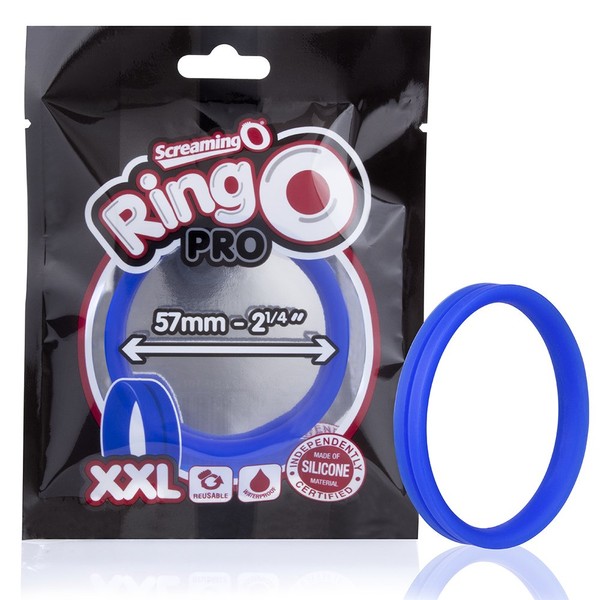 Screaming O 2X-Large Blue Ringo Pro Erection Ring