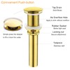 Bathroom Faucet Vessel Vanity Sink Pop Up Drain Stopper Without