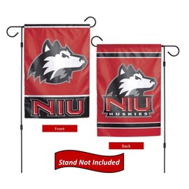 Northern Illinois University Huskies 12.5” x 18" Double Sided Yard and Garden College Banner Flag Is Printed in the USA,