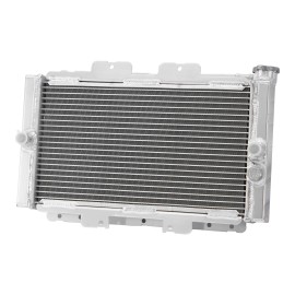 GTGMOTO 3-Row Aluminum Radiator Fit Yamaha 2004-2009 Rhino 450/2004-2007 Rhino 660 NEWRadiator Processing: Aluminum Brazed