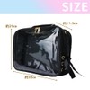 o-waki Front Clear Backpack, Pain Bag, 3 Way, With Window,
