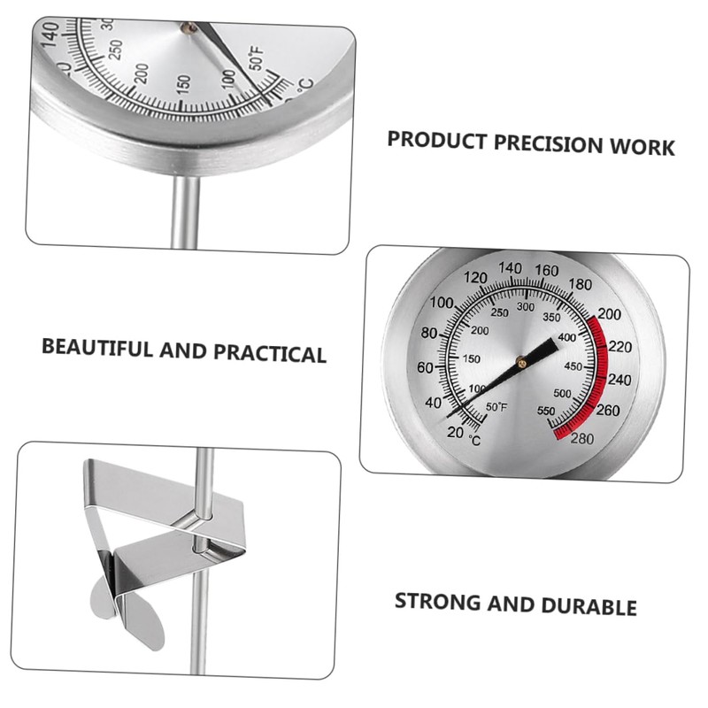 Outanaya Stainless Steel Meat Thermometer Probe for BBQ Cooking Accurate