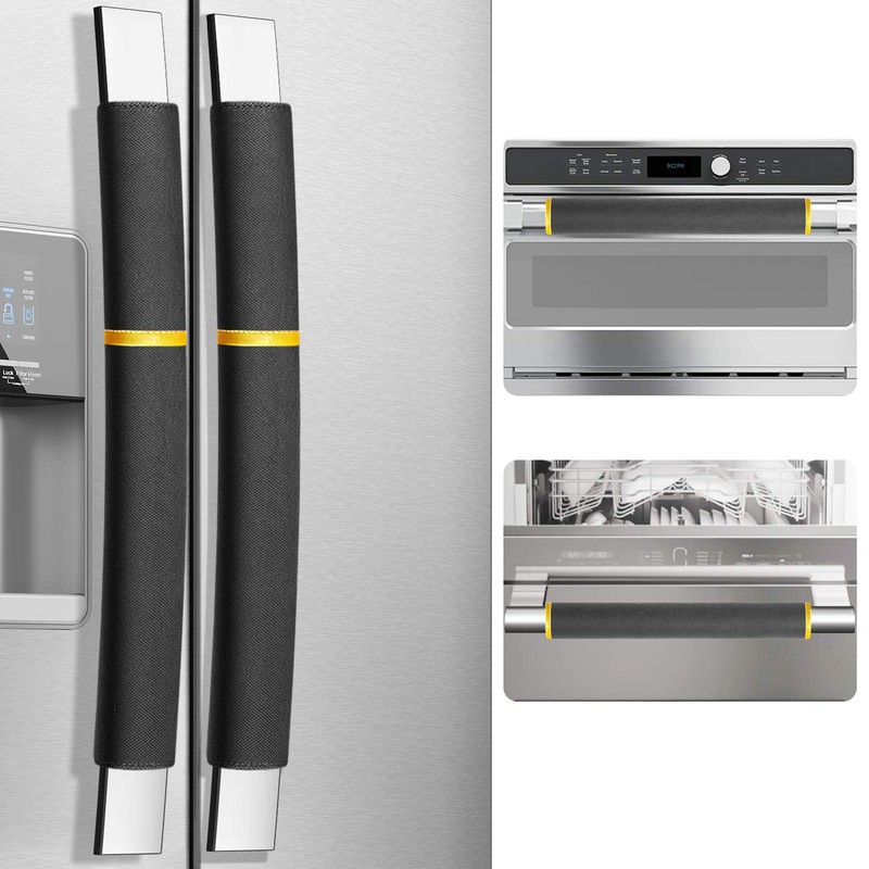 MRKG Refrigerator Door Handle Covers, Set of 4, Washable Without